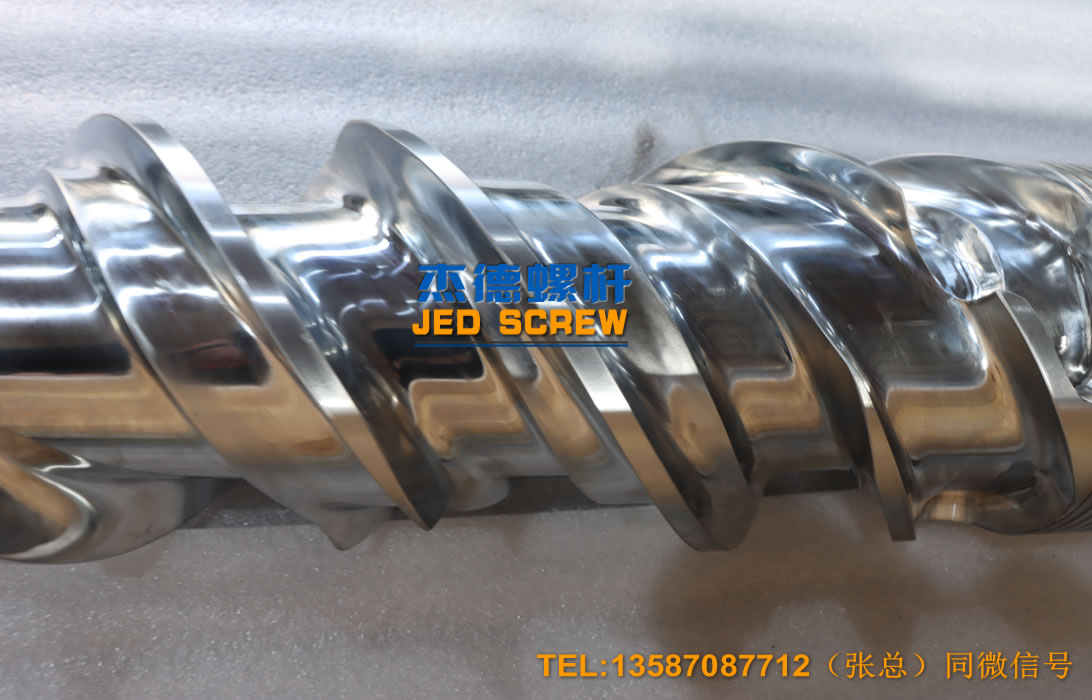 杰德 150X1286橡胶冷喂料螺杆 镀硬铬 塑化优良 经久耐用 多种规格 技术精湛-舟山市杰德机械有限公司