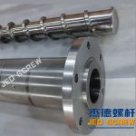 杰德 出口越南的单排气造粒机螺杆机筒 技术精湛 塑化优良-舟山市杰德机械有限公司